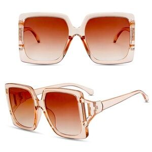 Bold and Beautiful Square Oversized Sunglasses